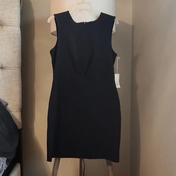 a new day Dresses & Skirts - NWT A New Day Shift Dress | Size 12 | Black with zipper in the back